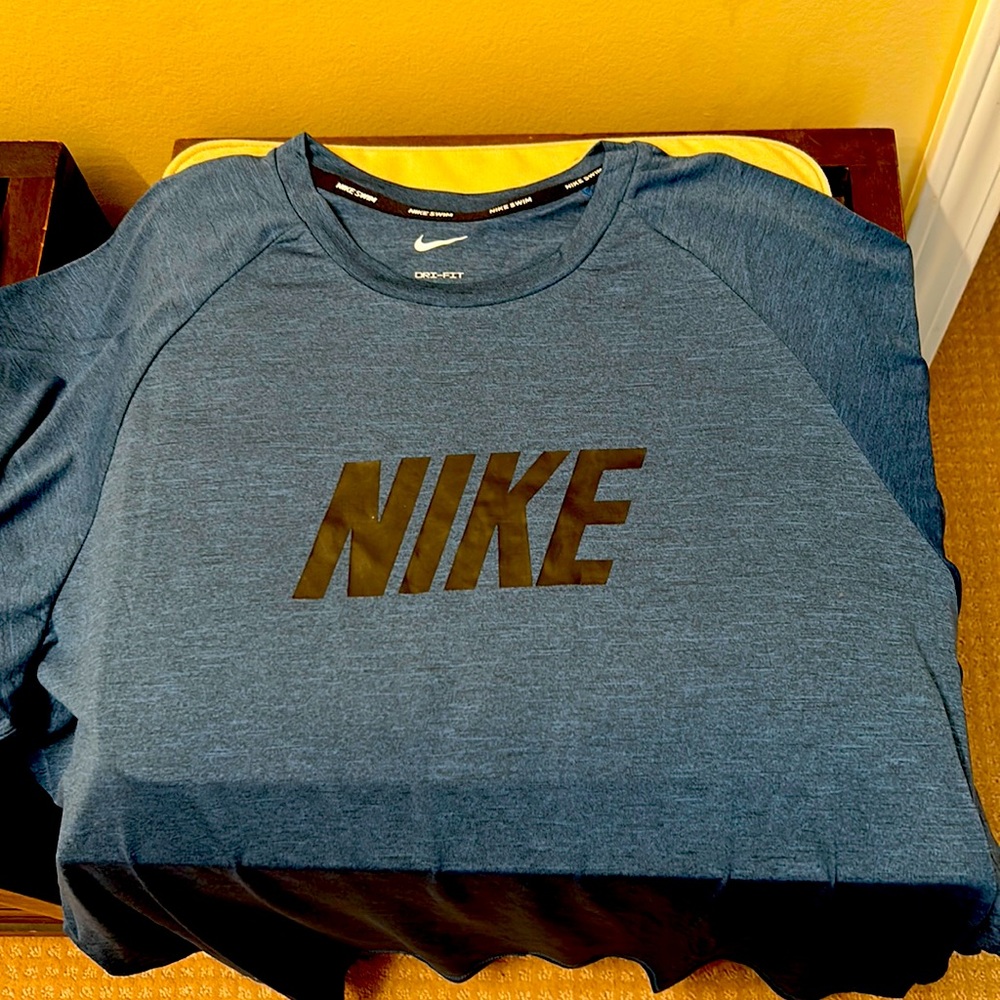 Nike Swim Dri Fit shirt with UV protection